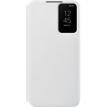 Samsung S906 S22+ Smart Clear View Cover White EF-ZS906CW